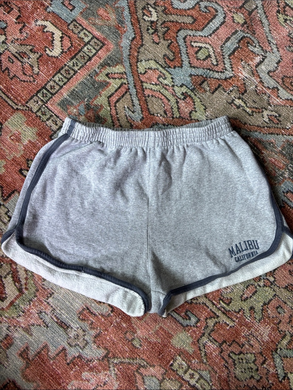 JOHN GALT BRANDY MELVILLE Malibu CA Women's Grey Cotton Athletic Shorts